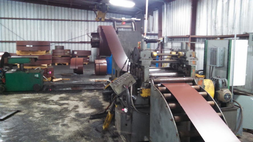 13-Stand ASC/PROMA Roll Forming Line, Tooled for C & Z Purlins, 3 Spdl Dia