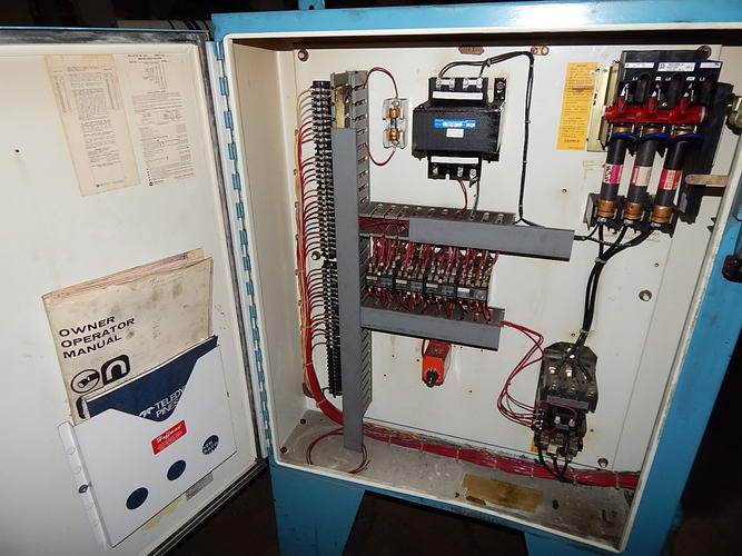 2-1/2 PINES 1-1/4 Hyd Bender, CCW, 8-Pos Turret Stop, Mandrel Extractor, 10 HP