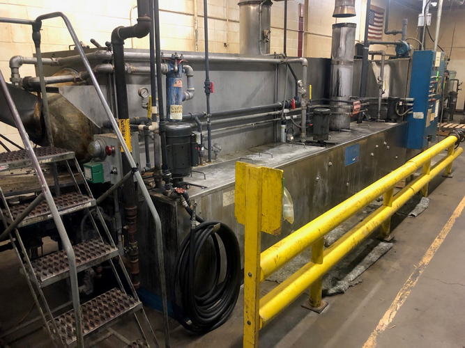 30 Rotary, JENSEN 4-Stage SS Washer, Gas Heat Wash/Rinse, Rust Prev, Heated B/O