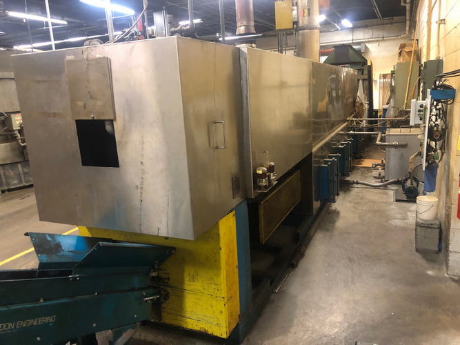 30 Rotary, JENSEN 4-Stage SS Washer, Gas Heat Wash/Rinse, Rust Prev, Heated B/O