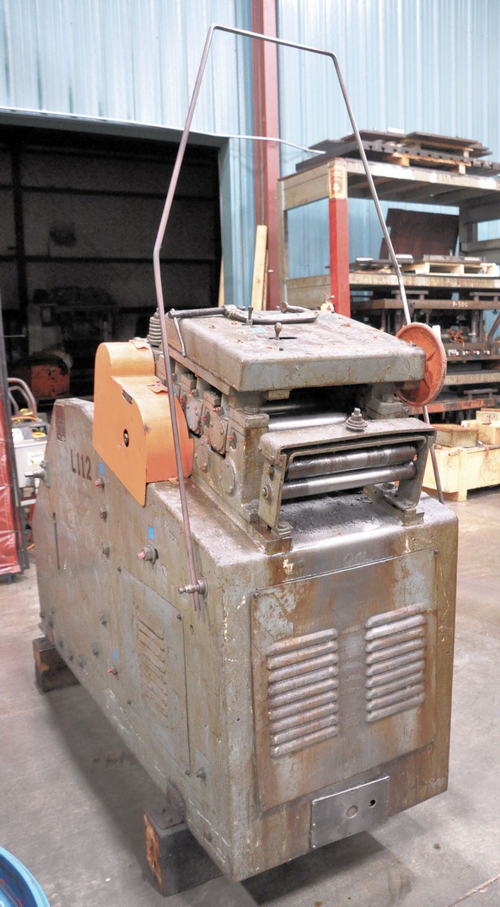 2,000 Lb x 12 W x .125 LITTELL Cradle Straightener, 7-Roll, 48 OD