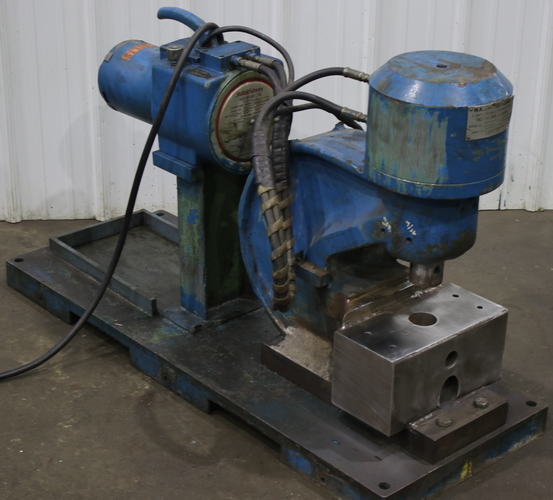 100 Ton W.A. WHITNEY Punch, 1-5/8 Str, 6-1/4 Thr, 1-1/2 Thru 1-1/8 , 1/2 HP