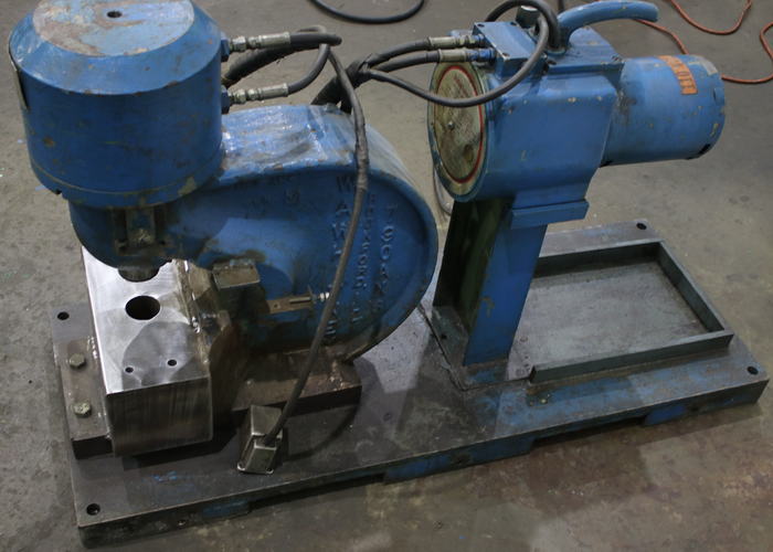 100 Ton W.A. WHITNEY Punch, 1-5/8 Str, 6-1/4 Thr, 1-1/2 Thru 1-1/8 , 1/2 HP