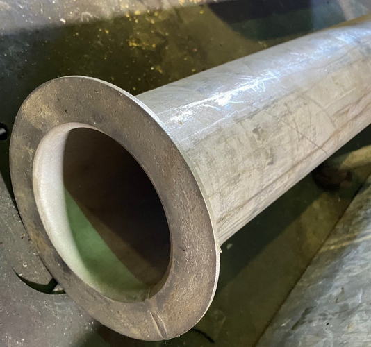 4 T-DRILL F-100 Flanging Machine, 3,400 Load Max, 169 Lift Height, 7.5/3 HP