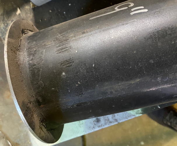 4 T-DRILL F-100 Flanging Machine, 3,400 Load Max, 169 Lift Height, 7.5/3 HP