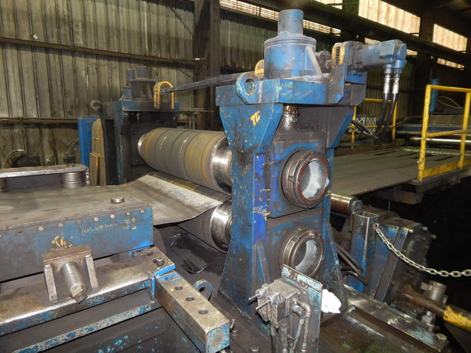 72 x 11 x 60,000 Lb DELTA BRANDS Dual Injector Head Slitting Line