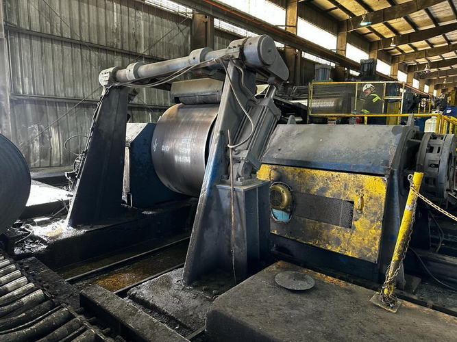 72 x 11 x 60,000 Lb DELTA BRANDS Dual Injector Head Slitting Line