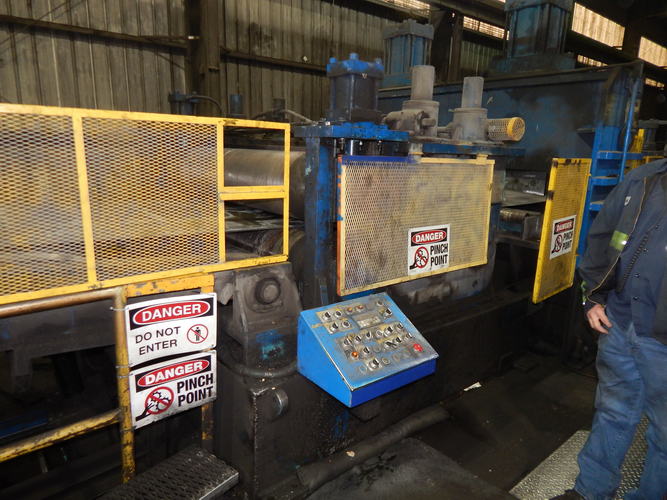 72 x 11 x 60,000 Lb DELTA BRANDS Dual Injector Head Slitting Line