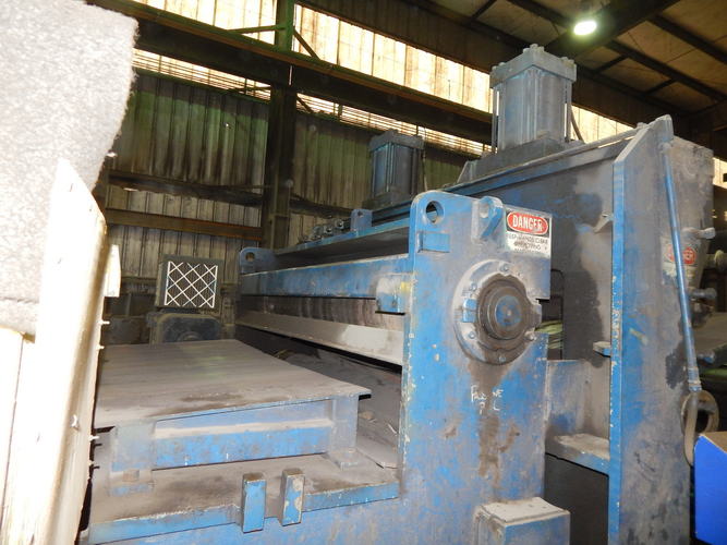 72 x 11 x 60,000 Lb DELTA BRANDS Dual Injector Head Slitting Line