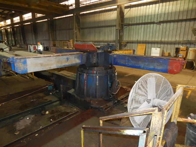 72 x 11 x 60,000 Lb DELTA BRANDS Dual Injector Head Slitting Line