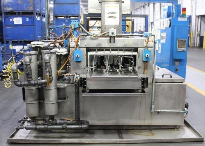 24 W x 12 H MIDBROOK 3-Stage Belt Washer, Elect Heated Wash/Rinse, Regen B/O