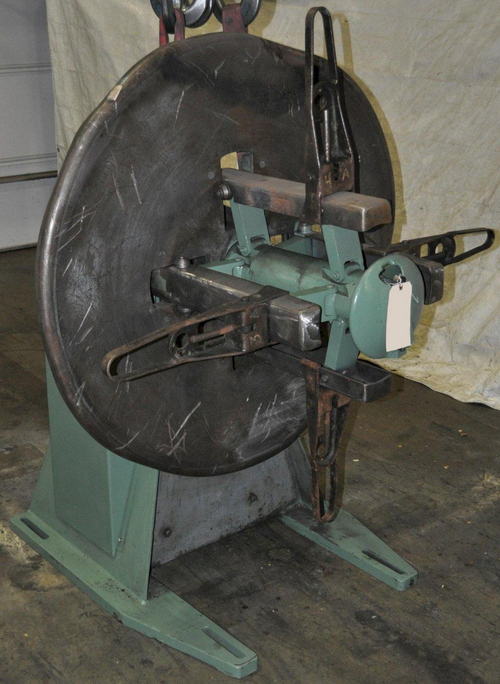 4,000 Lb LITTELL Motorized Uncoiler, 15 to 20 ID, 48 OD, 22 Width