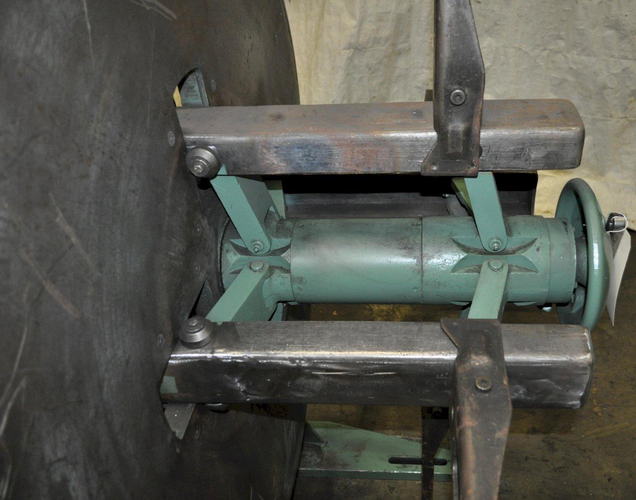 4,000 Lb LITTELL Motorized Uncoiler, 15 to 20 ID, 48 OD, 22 Width