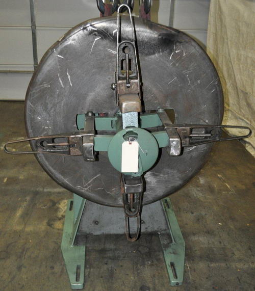 4,000 Lb LITTELL Motorized Uncoiler, 15 to 20 ID, 48 OD, 22 Width