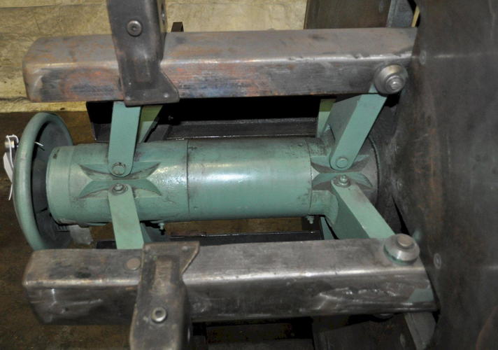 4,000 Lb LITTELL Motorized Uncoiler, 15 to 20 ID, 48 OD, 22 Width