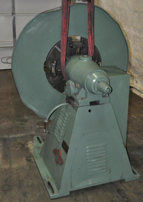 4,000 Lb LITTELL Motorized Uncoiler, 15 to 20 ID, 48 OD, 22 Width