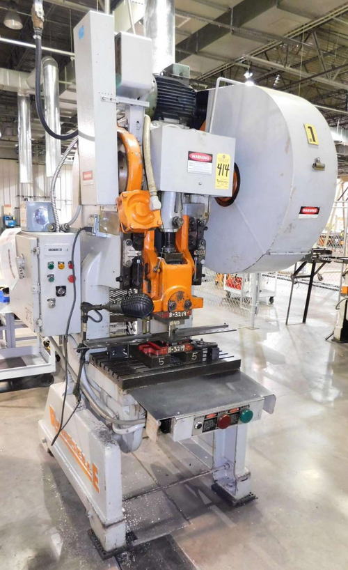 40 Ton ROUSSELLE OBI Press, 3 Str, 12 SH, 3-1/2 Adj, 16 x 26 Bed, 105 SPM