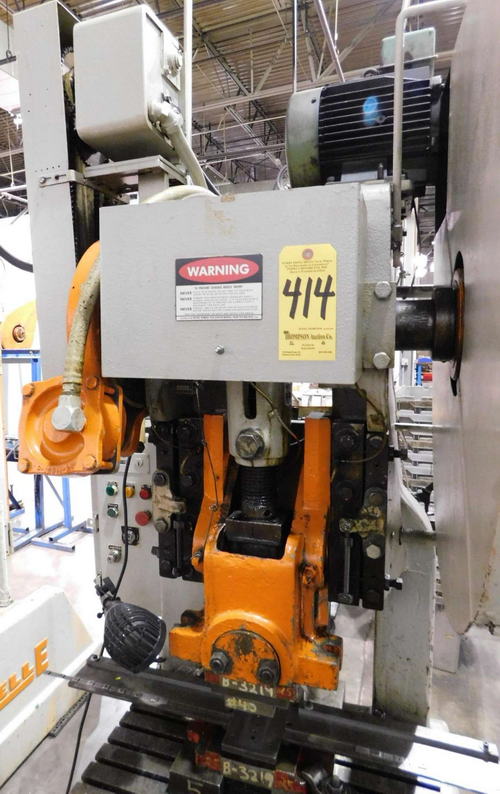 40 Ton ROUSSELLE OBI Press, 3 Str, 12 SH, 3-1/2 Adj, 16 x 26 Bed, 105 SPM