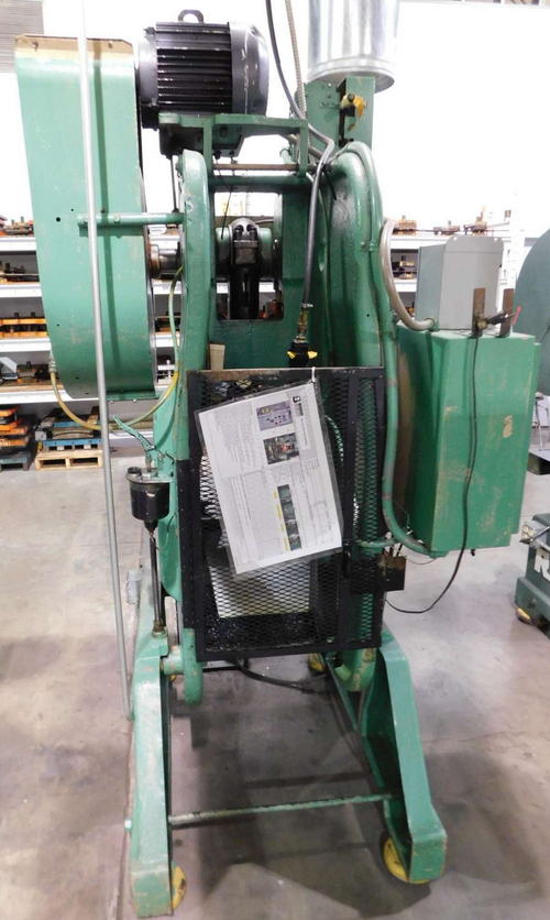 40 Ton ROUSSELLE OBI Press, 3 Str, 12 SH, 3-1/2 Adj, 16 x 26 Bed, 105 SPM