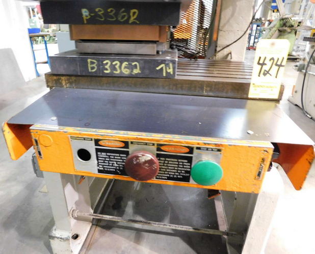 40 Ton ROUSSELLE OBI Press, 3 Str, 12 SH, 3-1/2 Adj, 16 x 26 Bed, 105 SPM