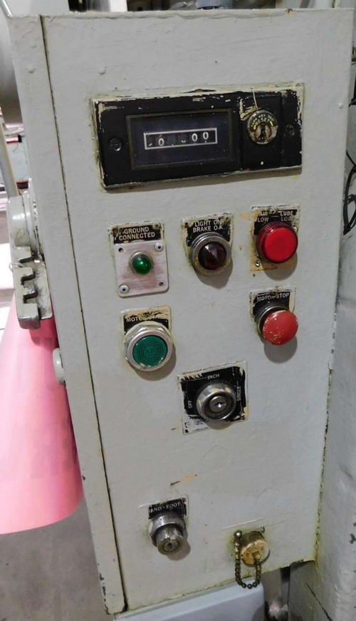 40 Ton ROUSSELLE OBI Press, 3 Str, 12 SH, 3-1/2 Adj, 16 x 26 Bed, 105 SPM