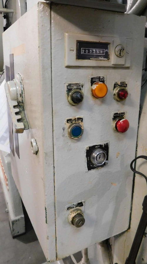 40 Ton ROUSSELLE OBI Press, 3 Str, 12 SH, 3-1/2 Adj, 16 x 26 Bed, 105 SPM