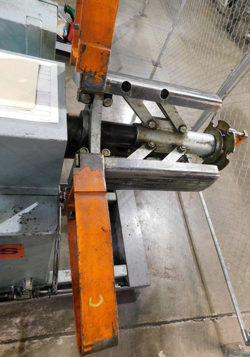 2,500 Lb DALLAS Motorized Uncoiler, 16 to 20 ID, 12 Width, Loop Control