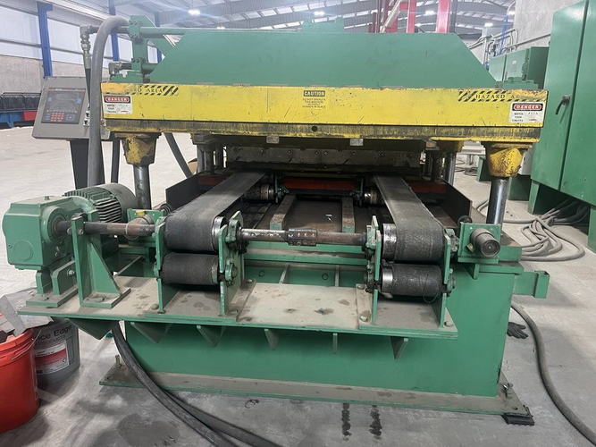 16-Stand ASC R-Panel Line, 3 Spdl, 46 RS, Shear, Accelerator, Uncoiler/Car