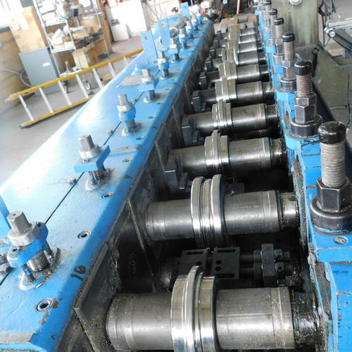 10-Stand TISHKEN Roll Former, 1-1/2 Spdl, 8 RS, 8 Horiz, 1 Vert Adj, 5 HP