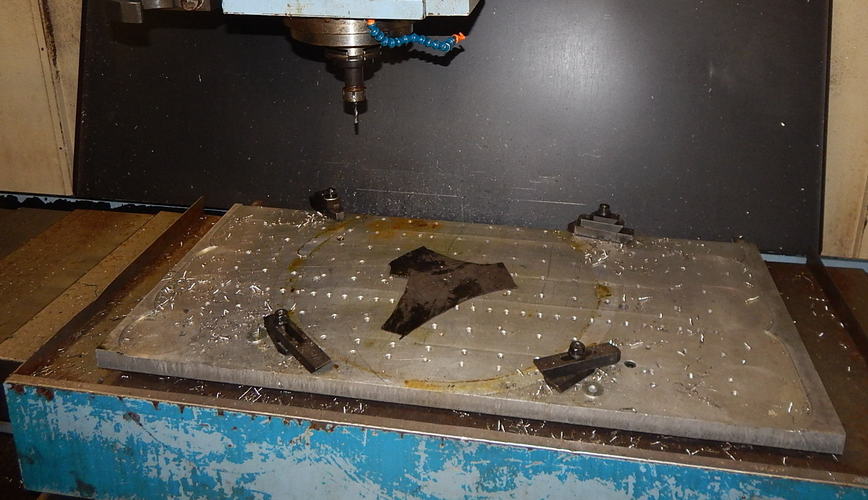 40 X, 22 Y, 20 Z OKK PCV-55 CNC Vertical Machining Center, CT50 Taper