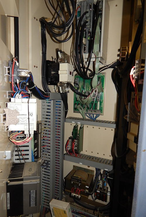 40 X, 22 Y, 20 Z OKK PCV-55 CNC Vertical Machining Center, CT50 Taper