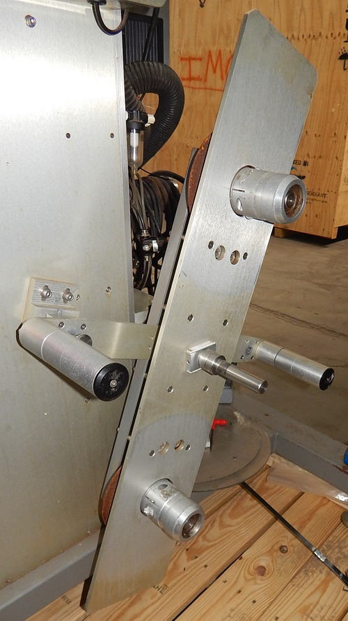 LABEL-AIRE Labeling Machine, 2 Max Label, Dual Unwind, Lot # Laser Burner