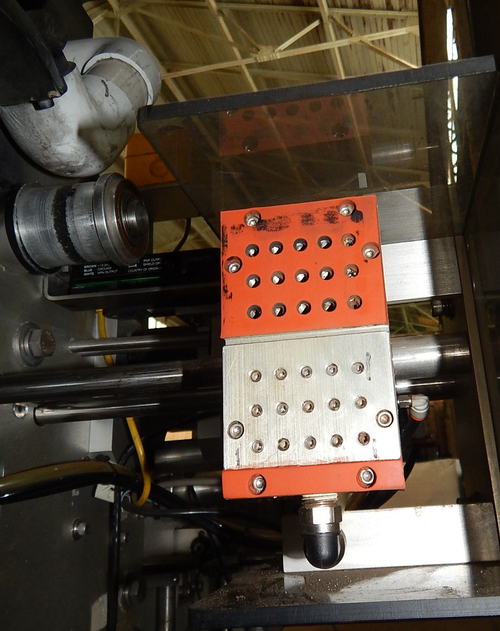 LABEL-AIRE Labeling Machine, 2 Max Label, Dual Unwind, Lot # Laser Burner