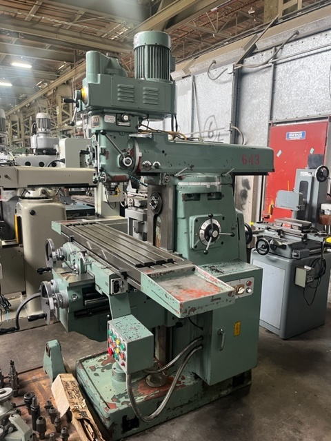 Series II SUPERMAX Horizontal / Vertical Milling Machine, 11 x 51 Table