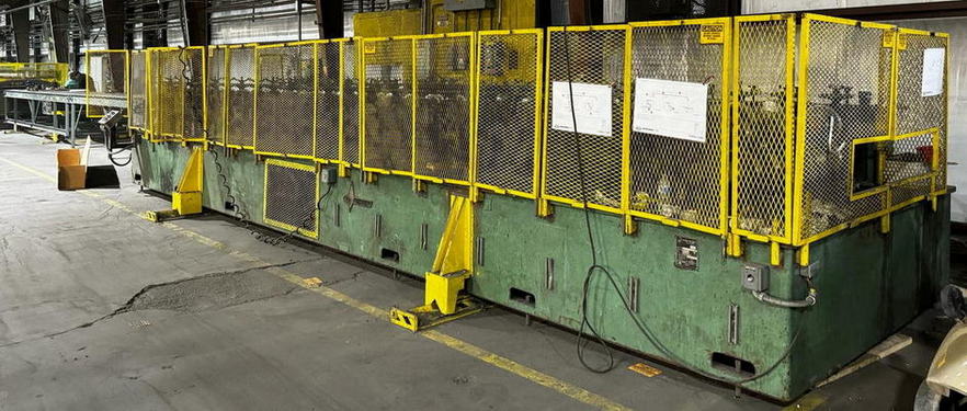 ASC Roll Forming Line, Tooled for Shadow Wall Panel and Accent 11 Soffit Panel