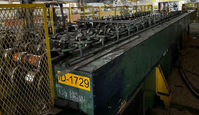 ASC Roll Forming Line, Tooled for Shadow Wall Panel and Accent 11 Soffit Panel