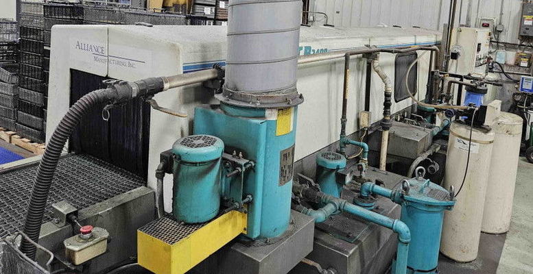 24 W x 18 H AQUAMASTER CB-2400 Parts Washer, Heated Wash/Rinse and Ambient B/O