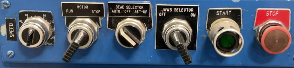 8 PHI 8CPV End Finisher, Variable Speed, Flare, Bead and Flange, 440 Volt