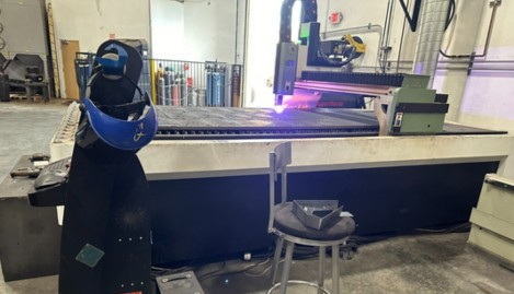 63 x 122 PIRANHA HD510 CNC Plasma Cutter with Hypertherm XPR300