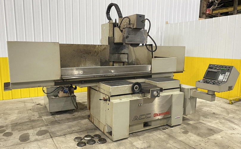 20 X 40 OKAMOTO CNC Horizontal Surface Grinder, 1,540 Lb Load, 5 HP