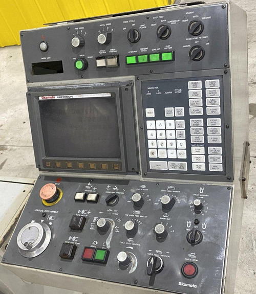 20 X 40 OKAMOTO CNC Horizontal Surface Grinder, 1,540 Lb Load, 5 HP