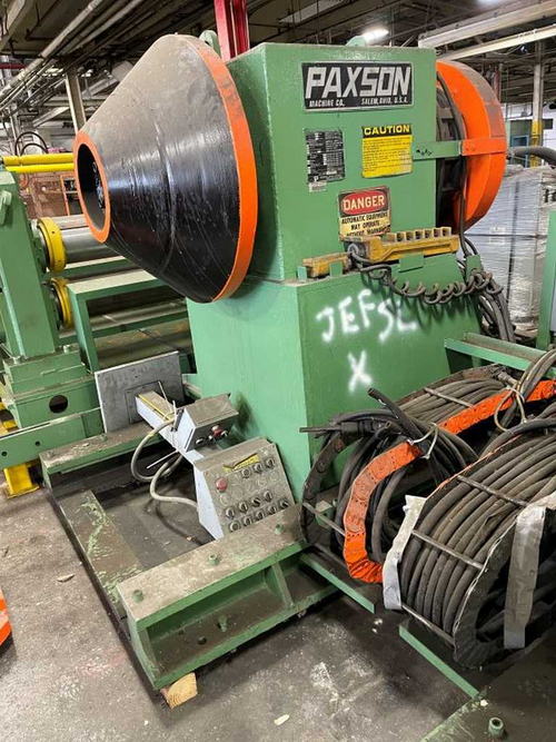 72 x 9 x 60,000 Lb PAXSON Slitting Line