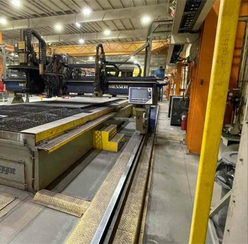 96 x 600 MESSER Plasma Cutter, (2) HPR260 Plasmas, (2) OxyFuel Torches