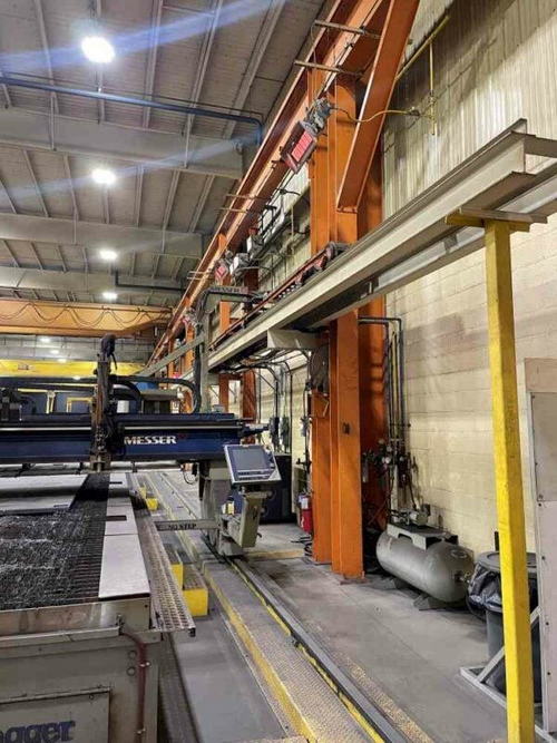 96 x 600 MESSER Plasma Cutter, (2) HPR260 Plasmas, (2) OxyFuel Torches