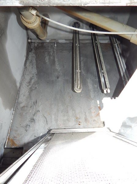 12 W x 8 H CLEAN MACHINE SS Belt Washer, Elect Heated Wash, Rinse & Blow-Off