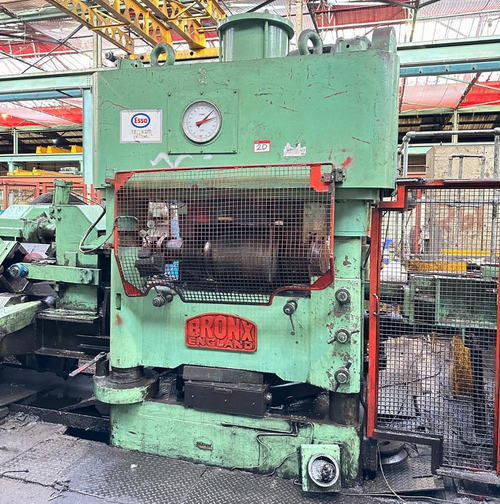 108mm BRONX 2-Roll Straightener, 15/30 M/Min, Tables, Spare Rolls, 40/80kW