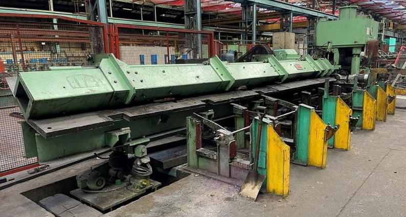 108mm BRONX 2-Roll Straightener, 15/30 M/Min, Tables, Spare Rolls, 40/80kW