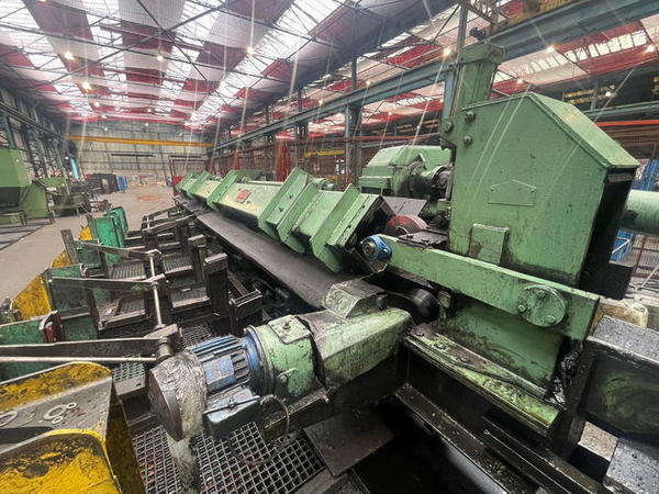 108mm BRONX 2-Roll Straightener, 15/30 M/Min, Tables, Spare Rolls, 40/80kW