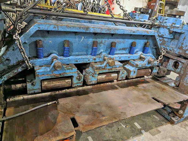 75 x .375 MESTA Leveler, 9 Over 8, (3) Flights of Backups, 150 HP