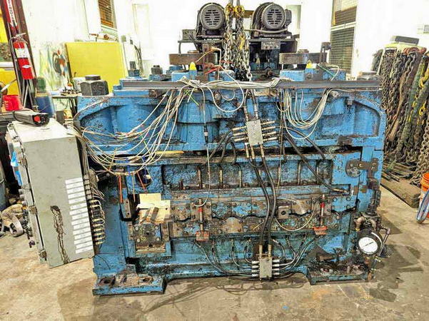 75 x .375 MESTA Leveler, 9 Over 8, (3) Flights of Backups, 150 HP